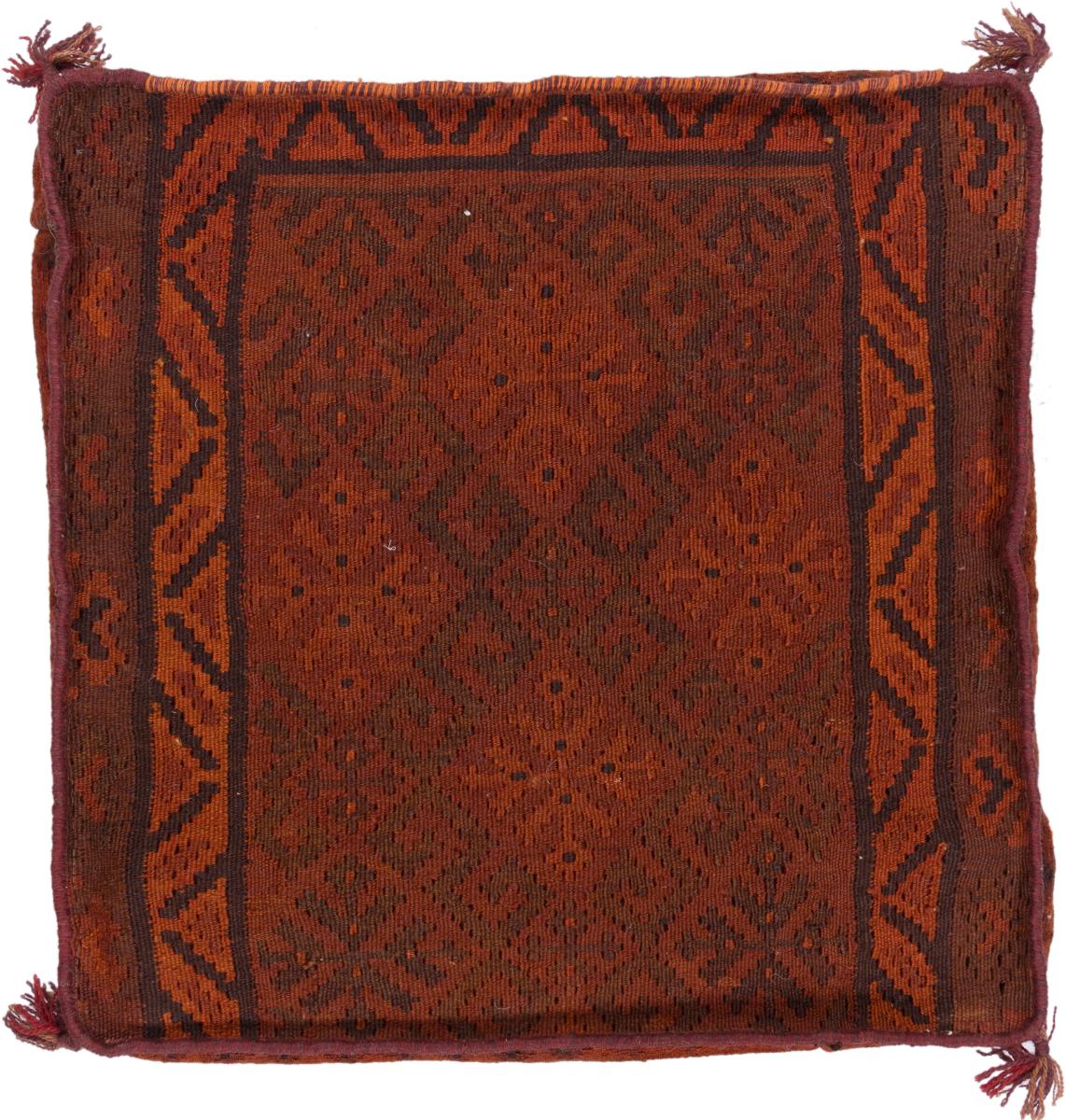 Afghanischer Teppich Kelim Afghan Kissenbezug 60x60 60x60, Perserteppich Handgeknüpft