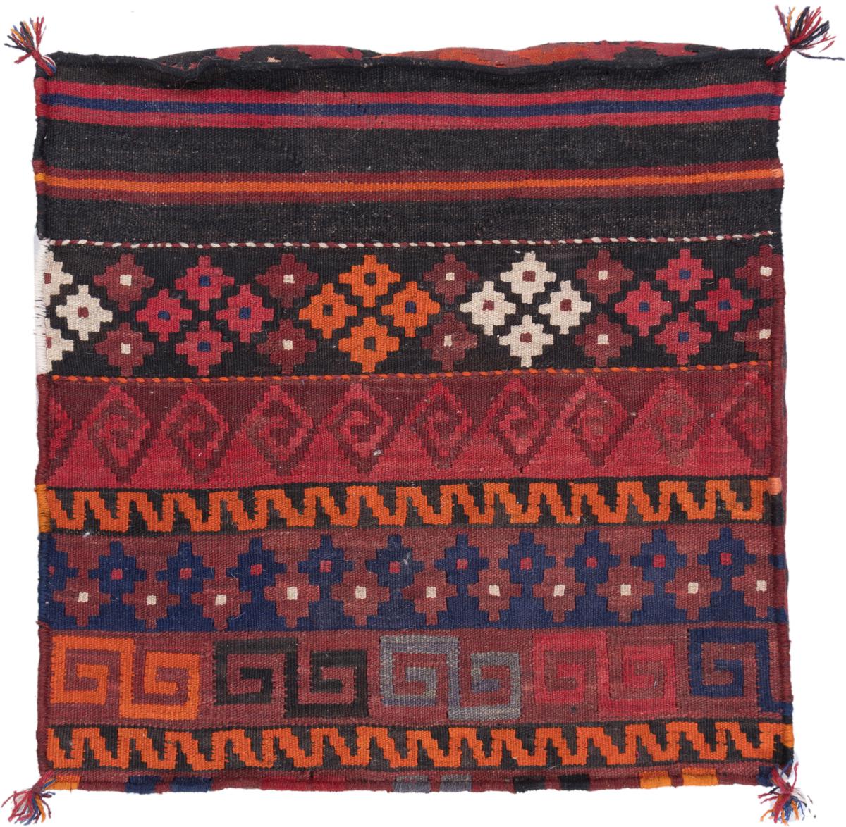 Covor afgan Chilim Afghan Husă de Pernă 60x60 60x60, Covor persan Lucrate de mână