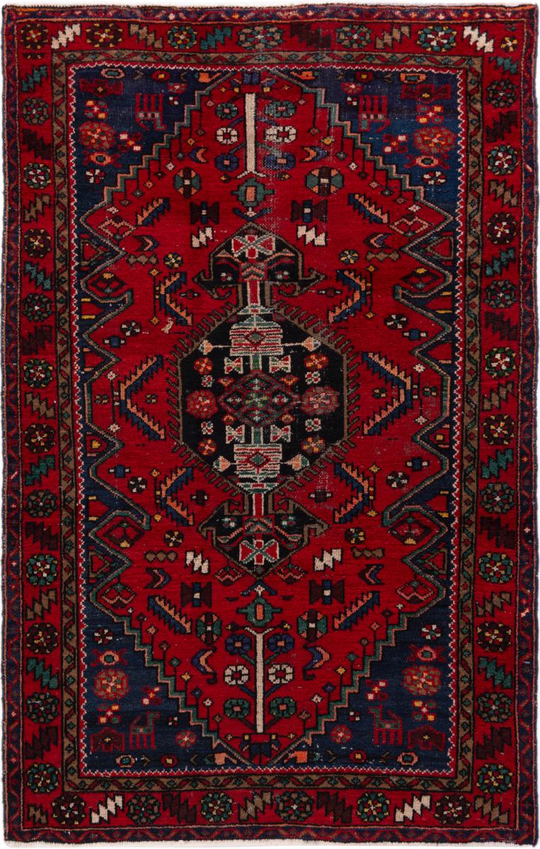 Persian Rug Hamadan Old 200x128 200x128, Persian Rug Knotted by hand