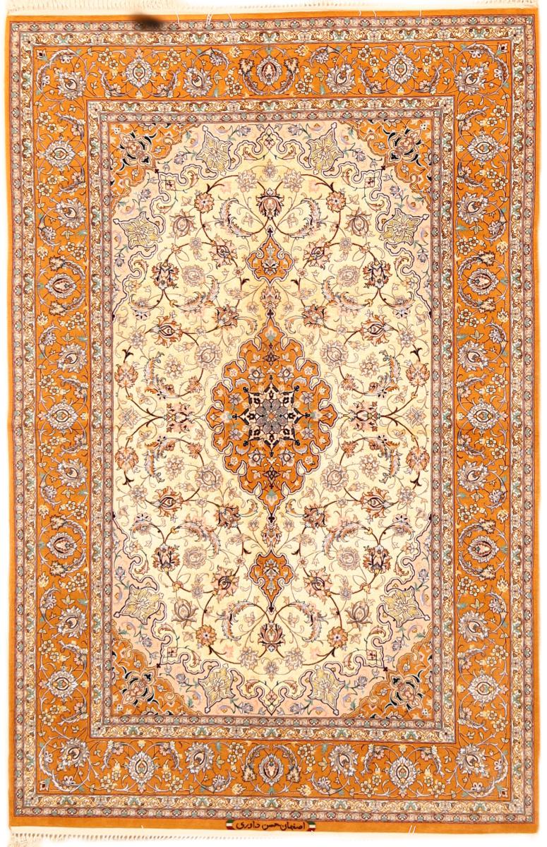 Perzisch tapijt Isfahan 201x129 201x129, Perzisch tapijt Handgeknoopte