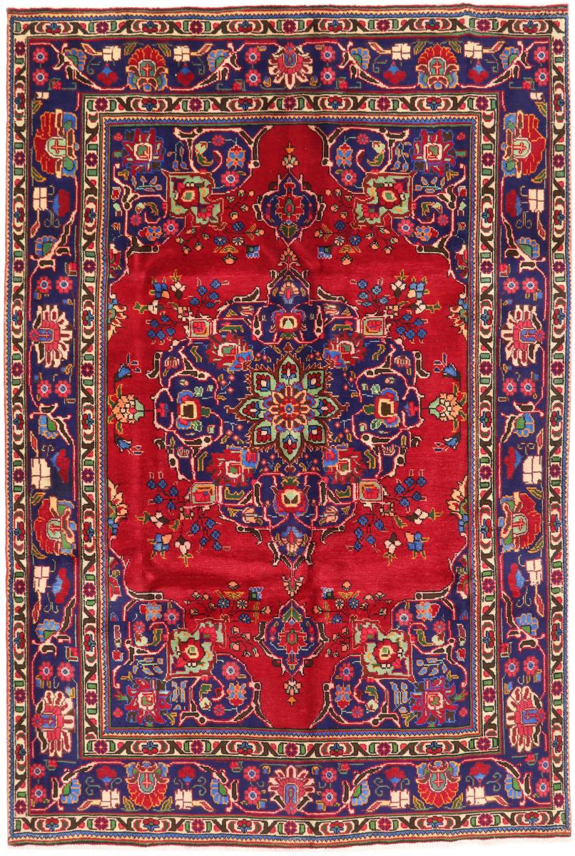 Tapete persa Tabriz 10'0"x6'7" 10'0"x6'7", Tapete persa Atado à mão