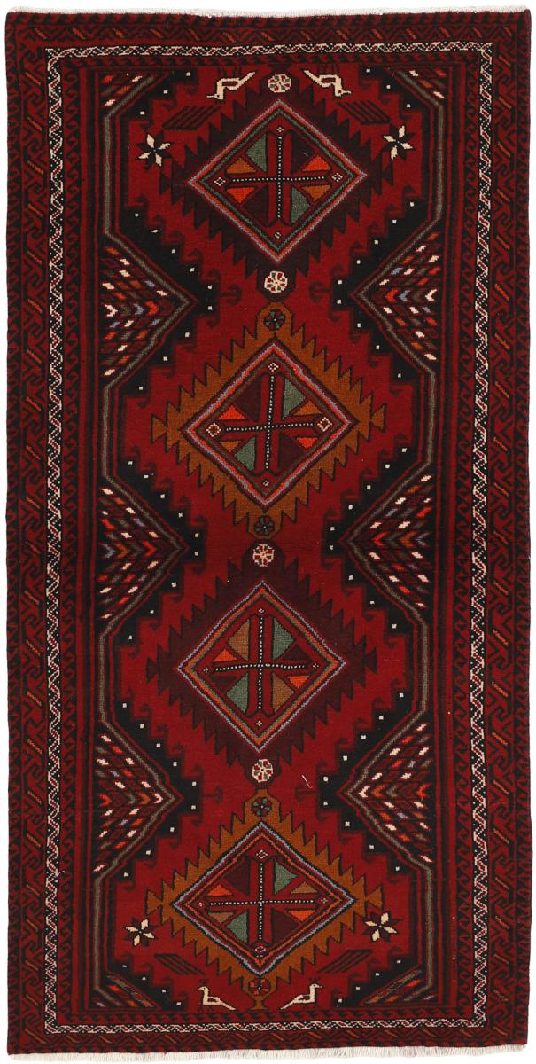 Tapis persan Baloutche 202x94 202x94, Tapis persan Noué à la main