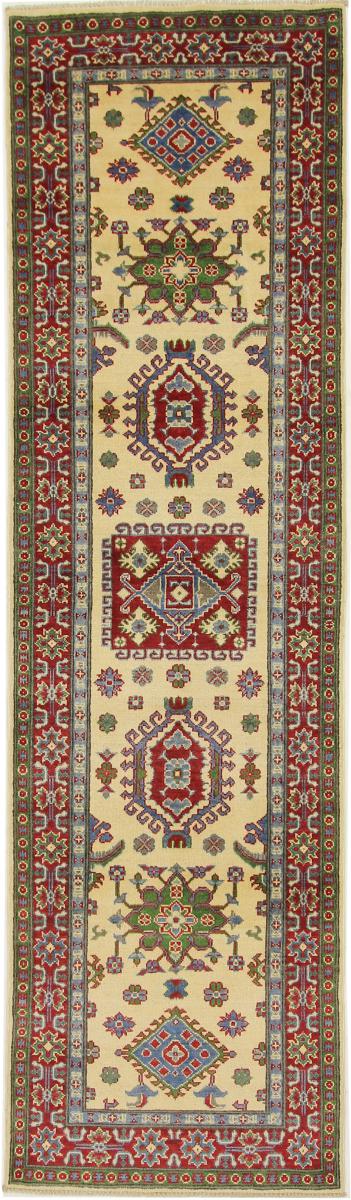 Afghan rug Kazak 299x80 299x80, Persian Rug Knotted by hand