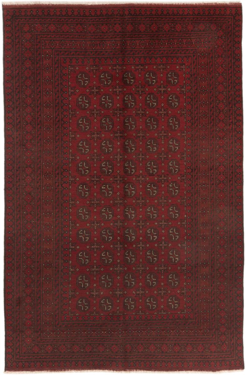 Tapete afegão Afegão Akhche 241x158 241x158, Tapete persa Atado à mão