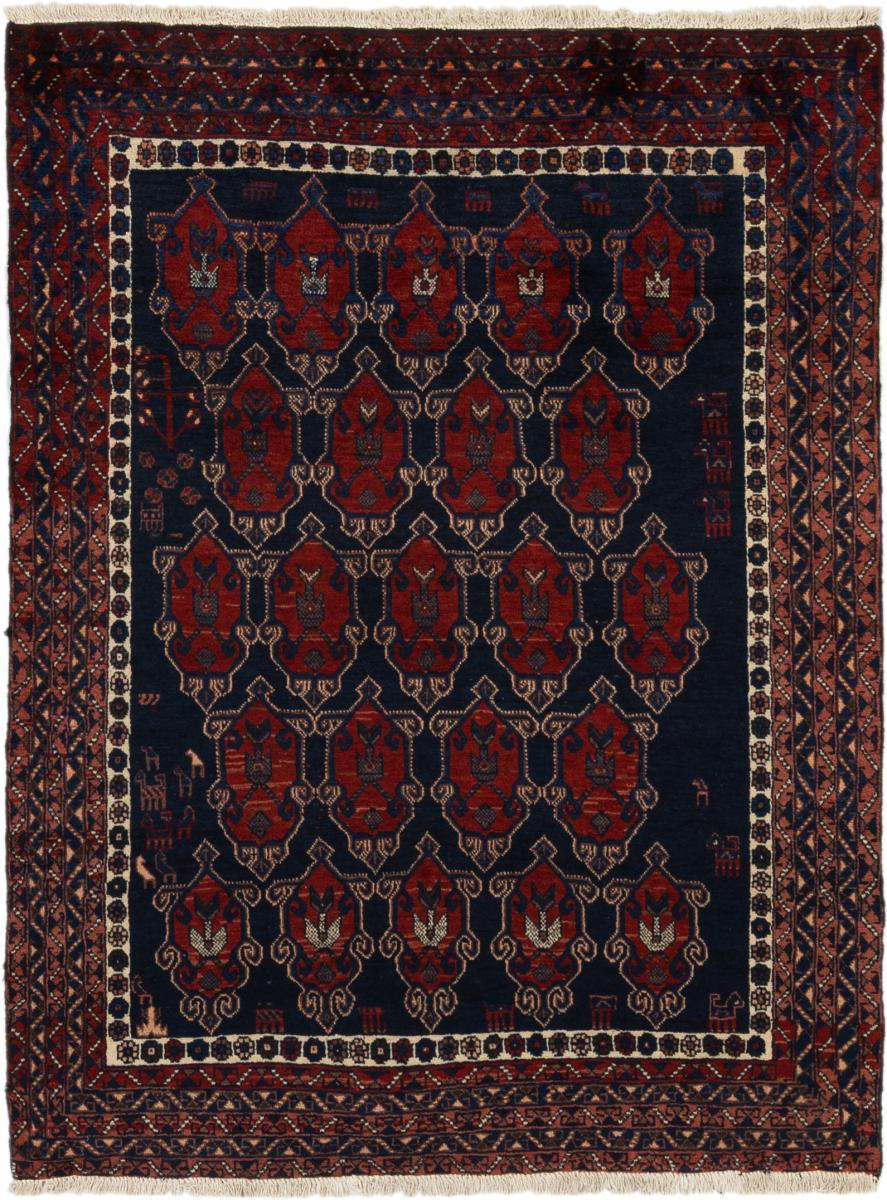 Persisk tæppe Sirjan 176x137 176x137, Persisk tæppe Knyttet i hånden