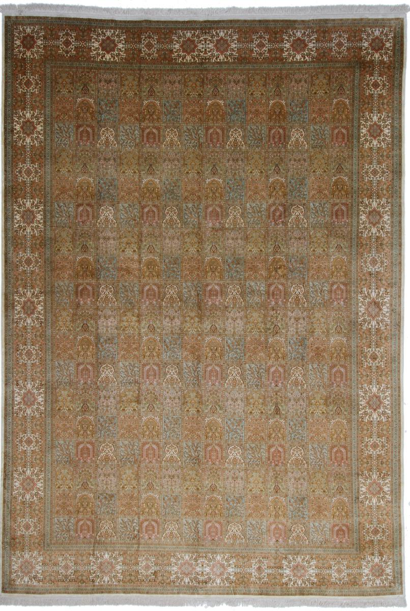 Indo rug Kashmir Pure Silke Single Knot 436x302 436x302, Persian Rug Knotted by hand