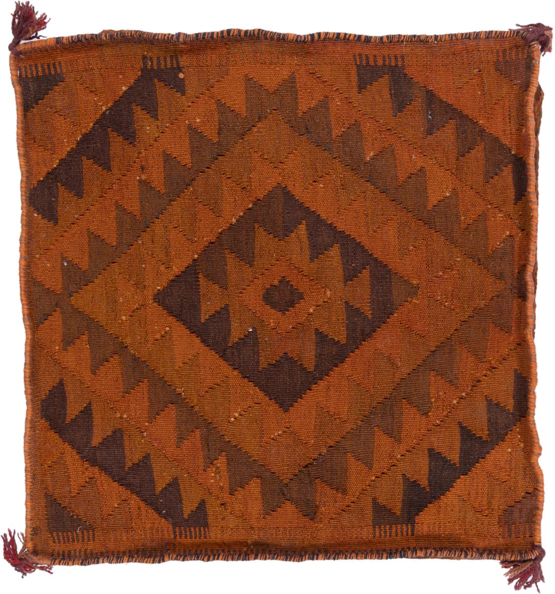 Afghansk teppe Kelim Afghan Putevar 60x60 60x60, Persisk teppe Knyttet for hånd
