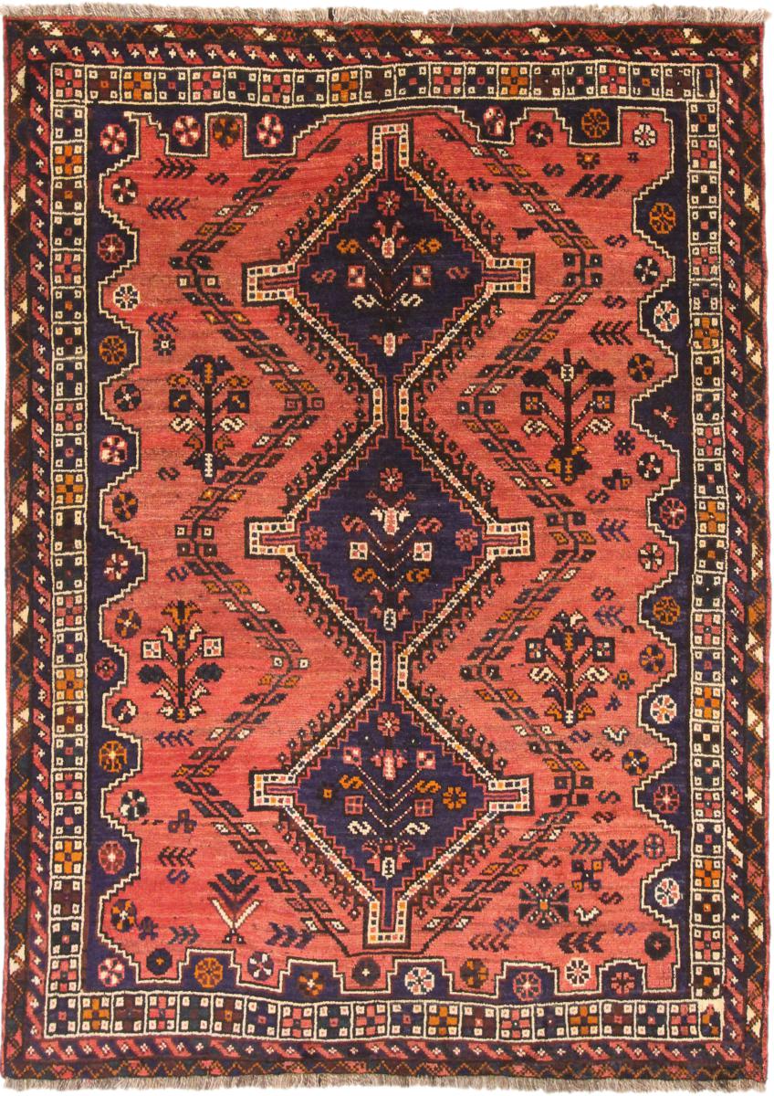 Tapete persa Shiraz 250x176 250x176, Tapete persa Atado à mão