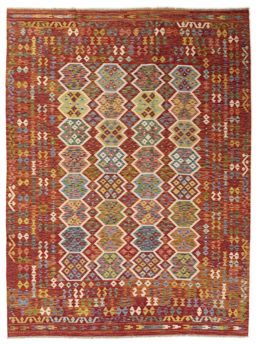 Afghansk teppe Kelim Afghan 343x258 343x258, Persisk teppe Handwoven 