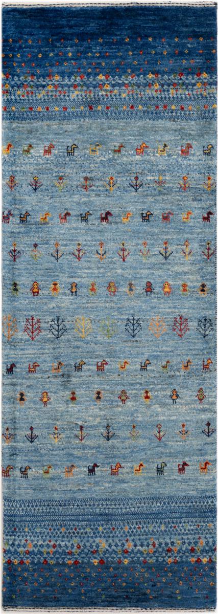Persisk teppe Persisk Gabbeh Loribaft Atelier 152x54 152x54, Persisk teppe Håndknyttet