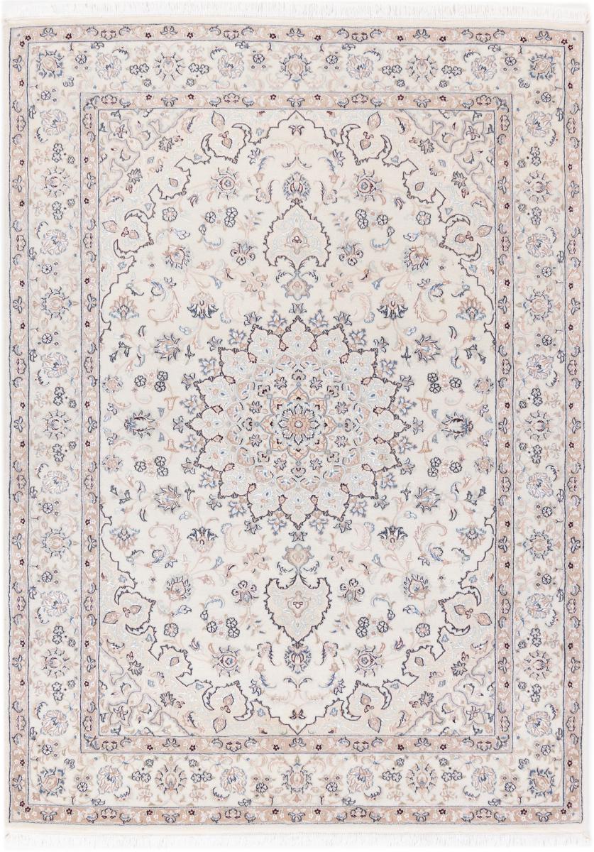 Tapis persan Naïn 9La 238x171 238x171, Tapis persan Noué à la main