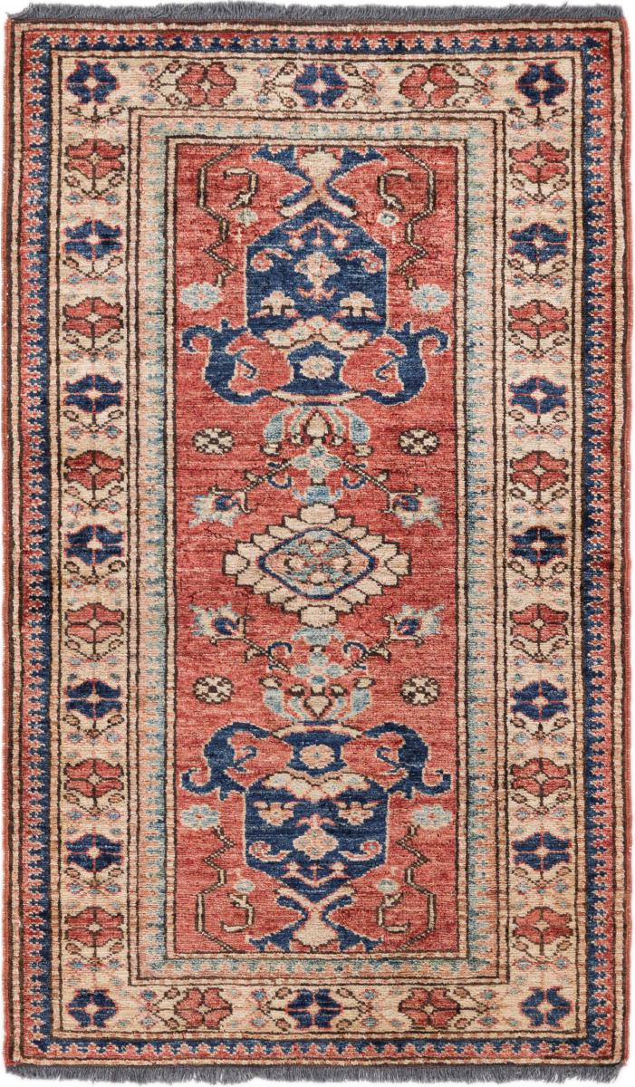 Afghansk tæppe Super Kazak 97x62 97x62, Persisk tæppe Knyttet i hånden