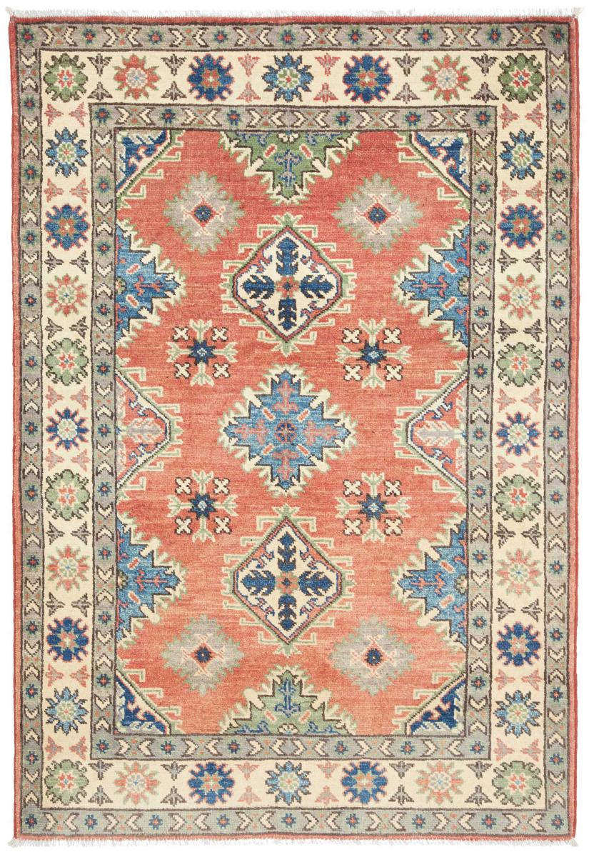 Afghansk teppe Kazak 150x100 150x100, Persisk teppe Knyttet for hånd
