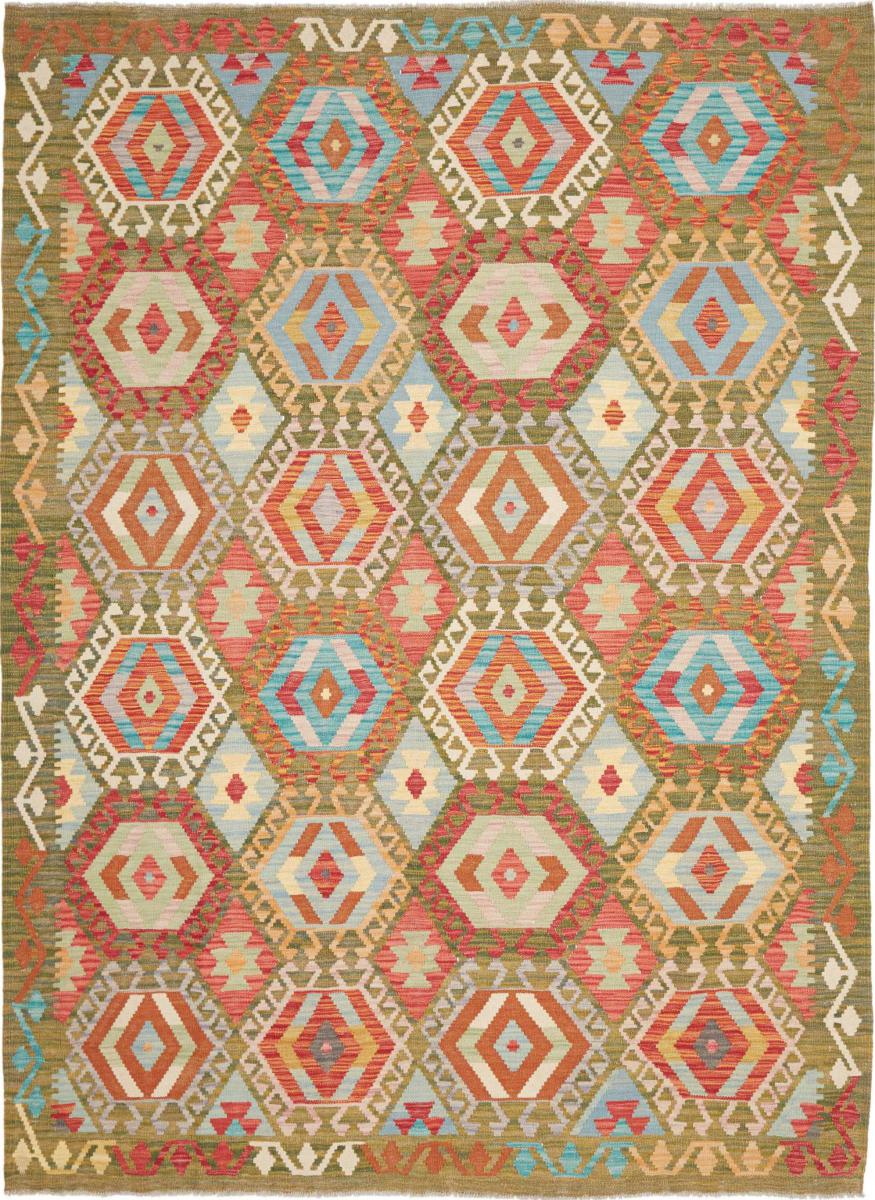 Tappeto afghano Kilim Afghan 247x179 247x179, Tappeto persiano Tessuto a mano
