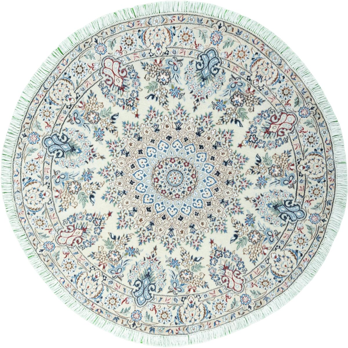 Perserteppich Nain 9La 143x145 143x145, Perserteppich Handgeknüpft