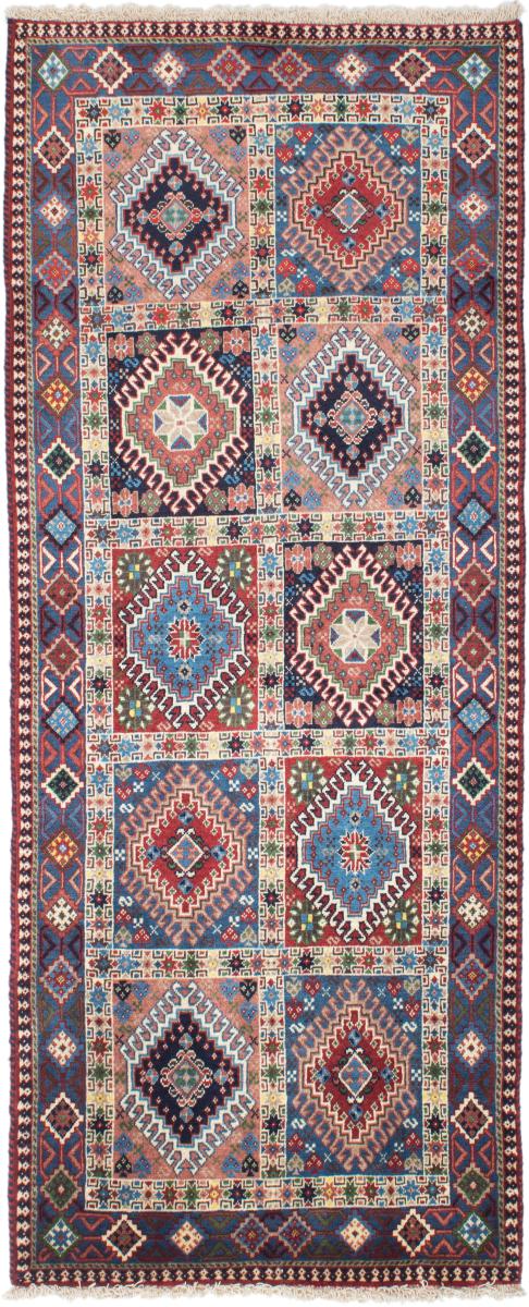Tapis persan Yalameh 204x82 204x82, Tapis persan Noué à la main