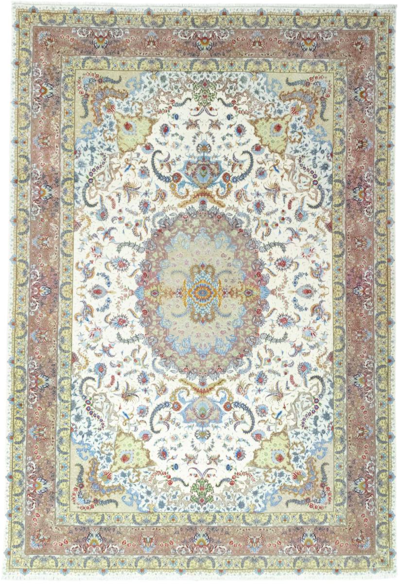 Tapete persa Tabriz 351x245 351x245, Tapete persa Atado à mão