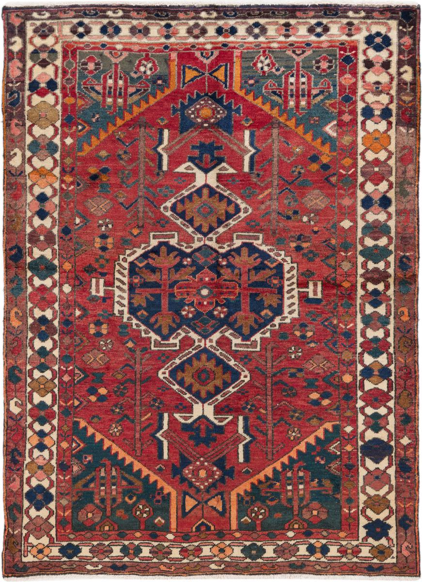 Persian Rug Bakhtiari 207x150 207x150, Persian Rug Knotted by hand