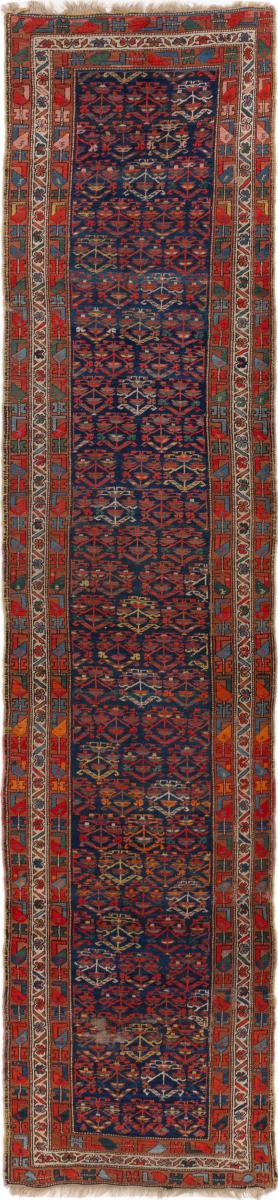 Russisch tapijt Azerbeidzjan Antiek 445x93 445x93, Perzisch tapijt Handgeknoopte
