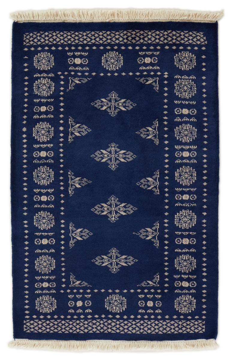 Pakistanischer Teppich Pakistan Buchara 2ply 120x79 120x79, Perserteppich Handgeknüpft
