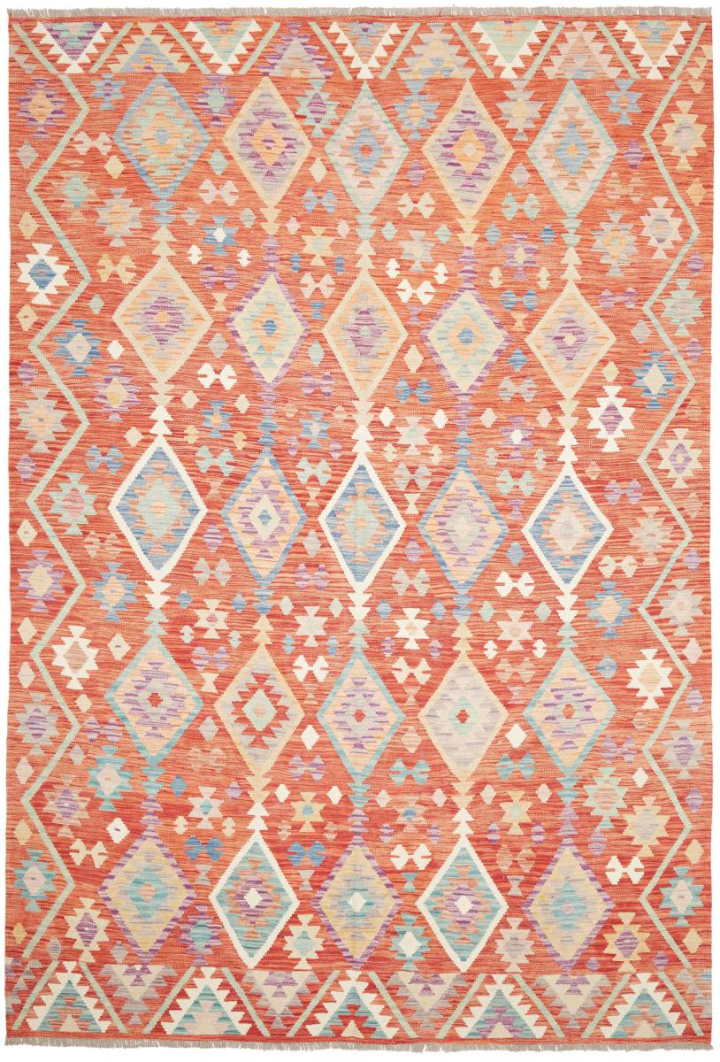Afghan rug Kilim Afghan 9'10"x6'8" 9'10"x6'8", Persian rug Handwoven