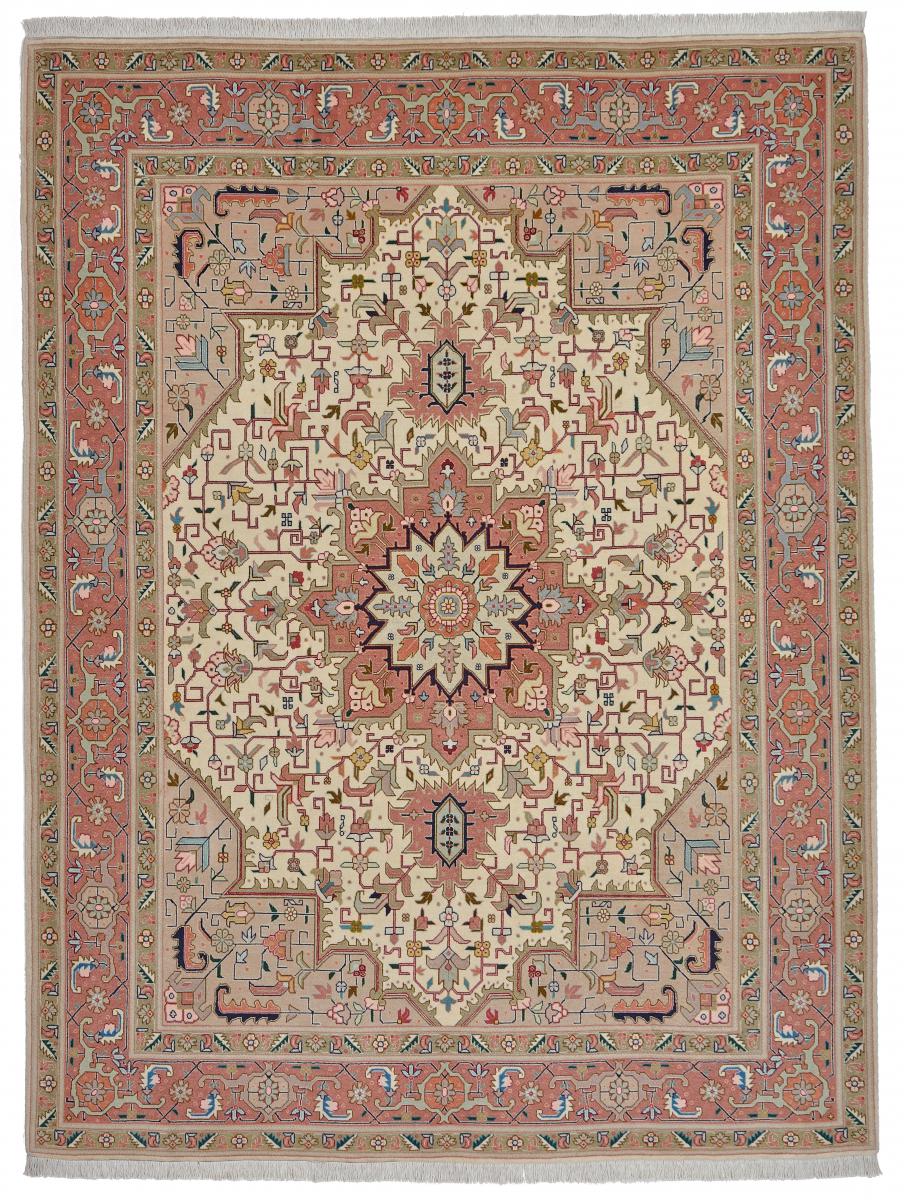 Tapete persa Tabriz 50Raj 201x151 201x151, Tapete persa Atado à mão