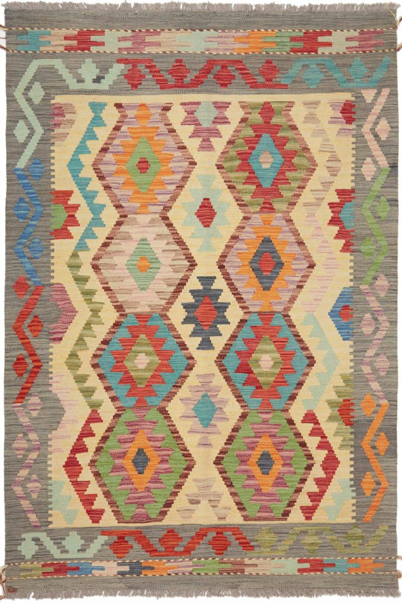 Afgán szőnyeg Kilim Afgán 6'0"x4'2" 6'0"x4'2", Perzsa szőnyeg szőttesek