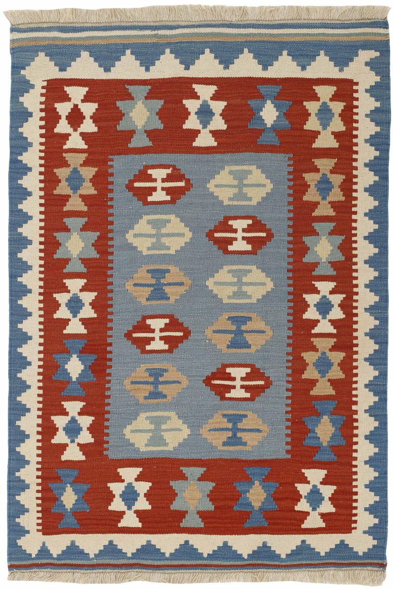 Tapete persa Kilim Fars 150x100 150x100, Tapete persa Tecido à mão