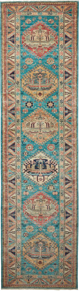 Pakistani rug Super Kazak 295x80 295x80, Persian Rug Knotted by hand