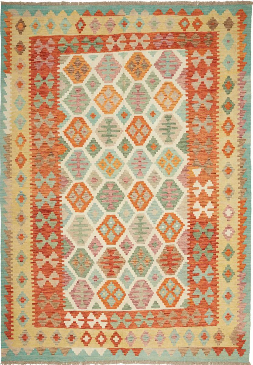 Tapete afegão Kilim Afegão 242x179 242x179, Tapete persa Tecido à mão