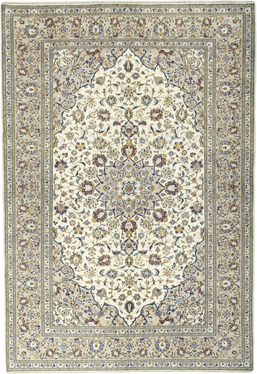 Tapis persan Kashan 298x204 298x204, Tapis persan Noué à la main