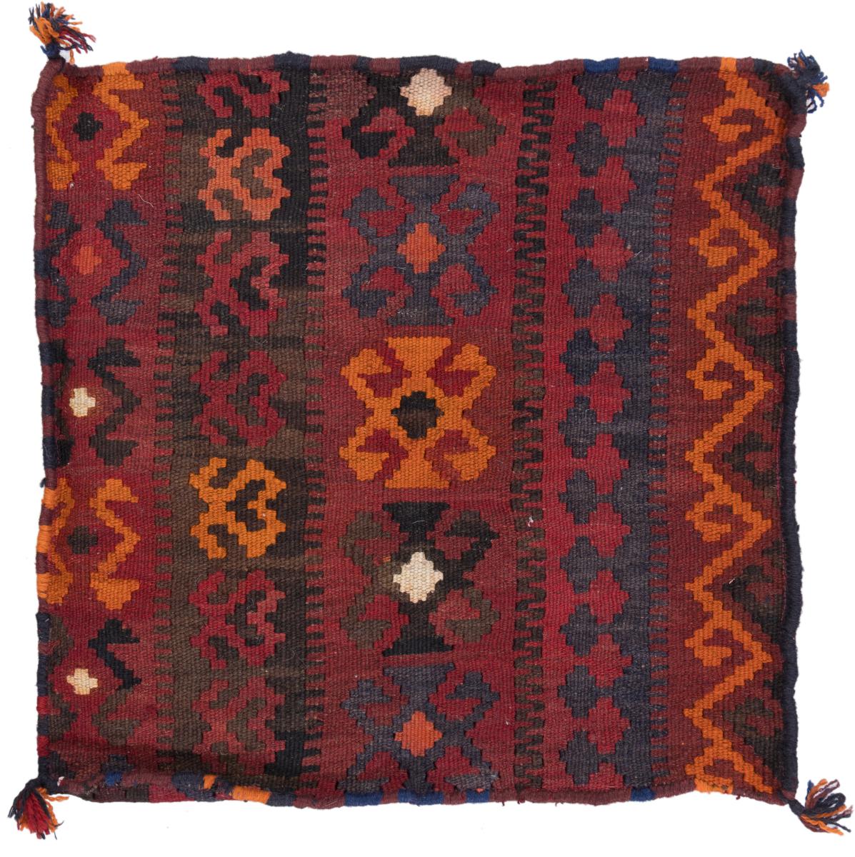 Afghansk teppe Kelim Afghan Putevar 40x40 40x40, Persisk teppe Knyttet for hånd