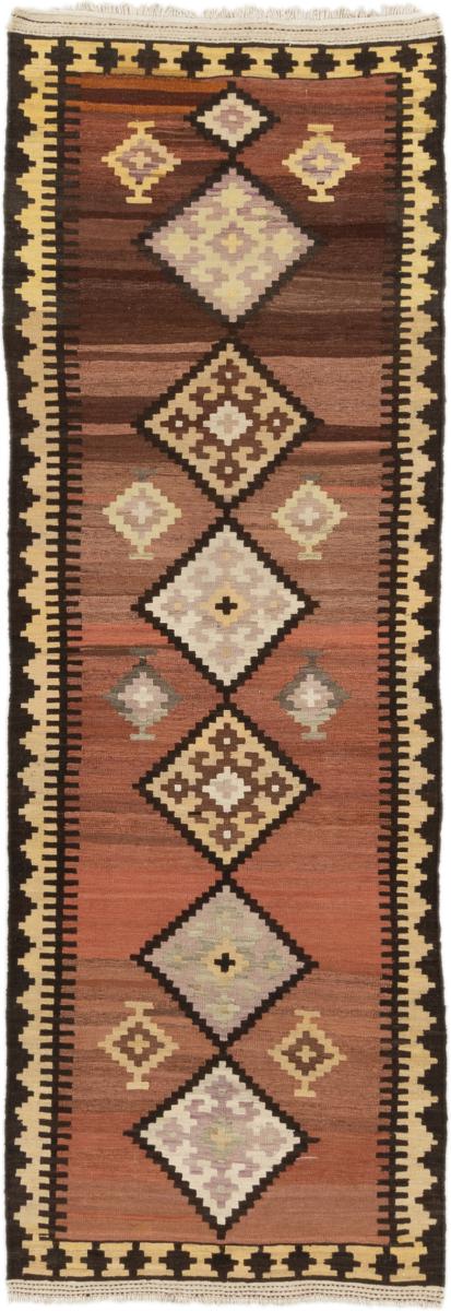 Tapete persa Kilim Fars Azerbaijan Velho 332x114 332x114, Tapete persa Tecido à mão