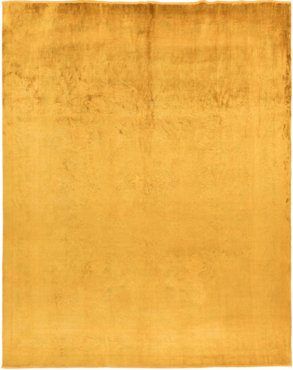 Tapis chinois Chinois Soie Colored 302x242 302x242, Tapis persan Noué à la main