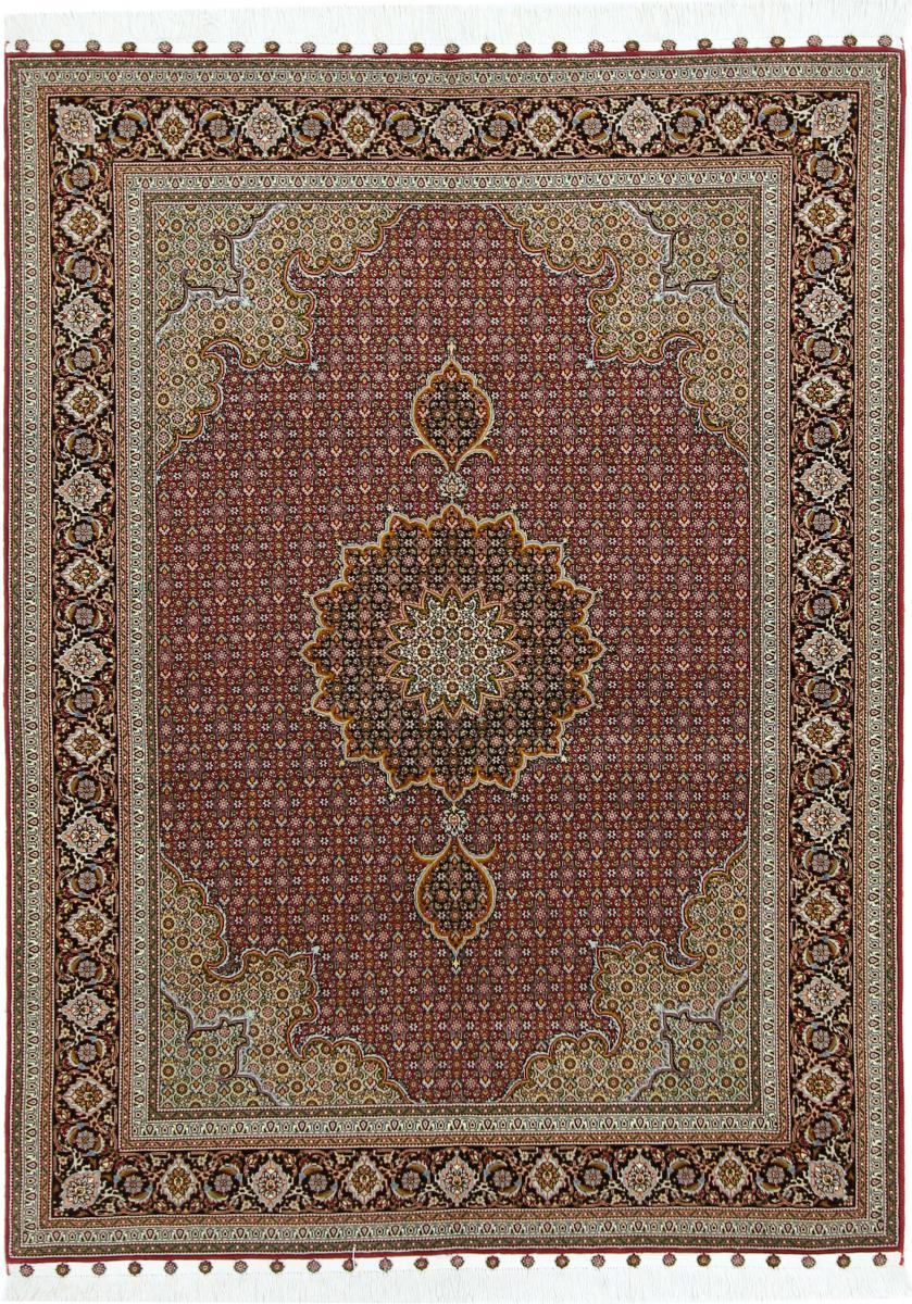 Tapete persa Tabriz 208x155 208x155, Tapete persa Atado à mão