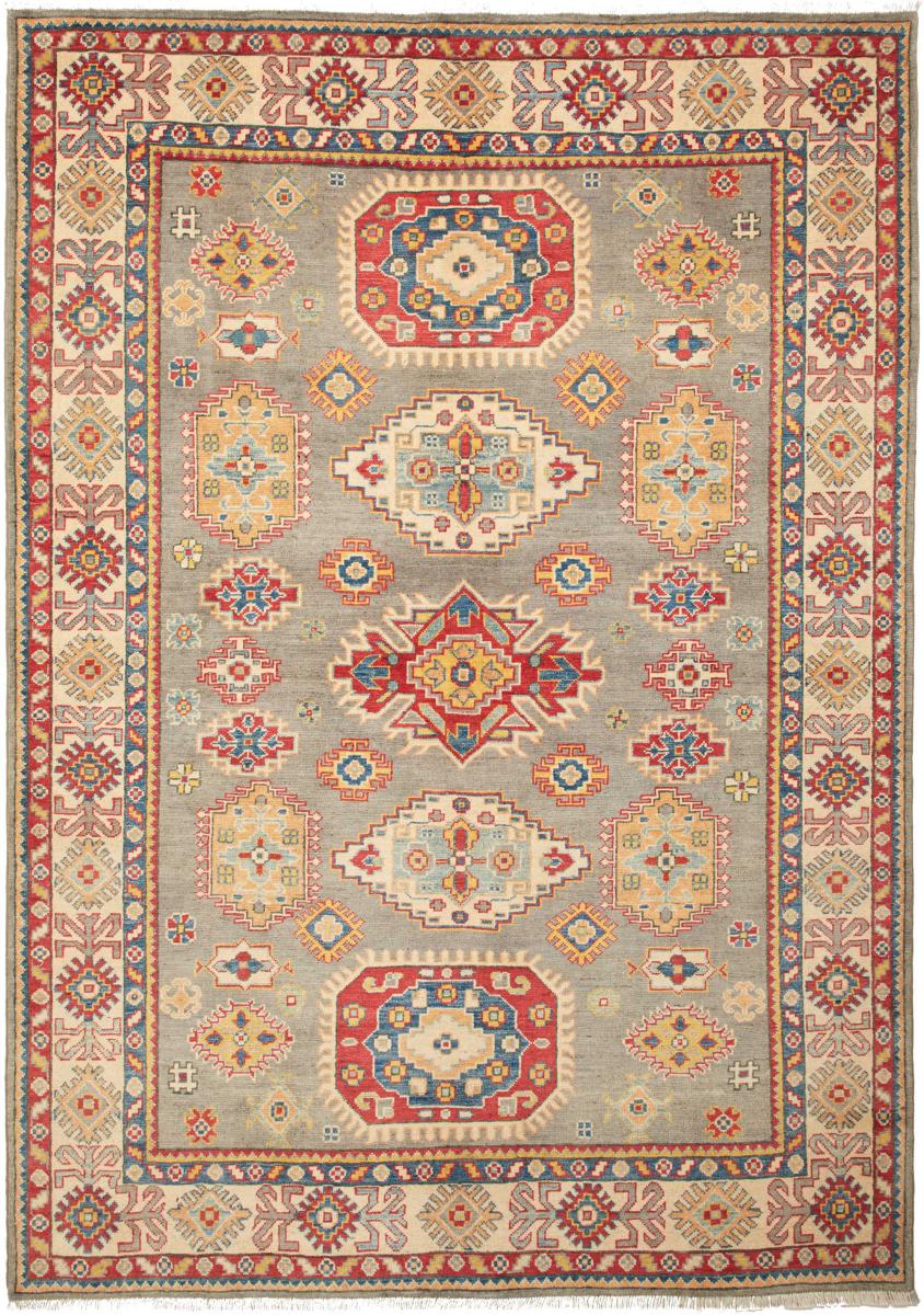 Alfombra afgana Kazak Limited 8'0"x5'7" 8'0"x5'7", Alfombra persa Anudado a mano