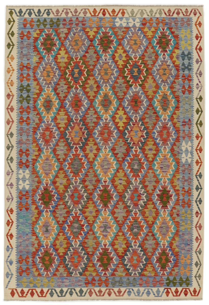 Afghaans tapijt Kilim Afghan 298x199 298x199, Perzisch tapijt Handgeweven