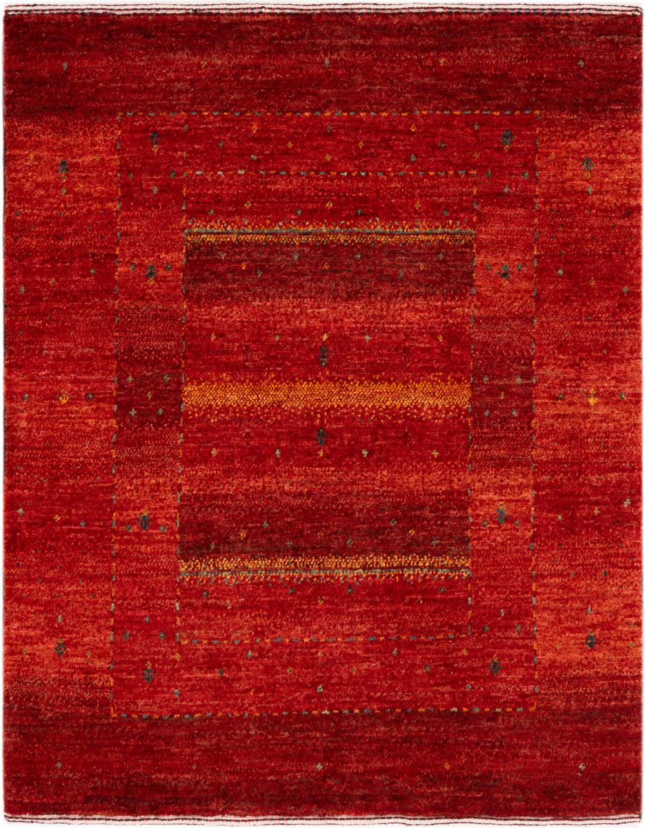 Tapis persan Perser Gabbeh Loribaft Essence 104x81 104x81, Tapis persan Noué à la main