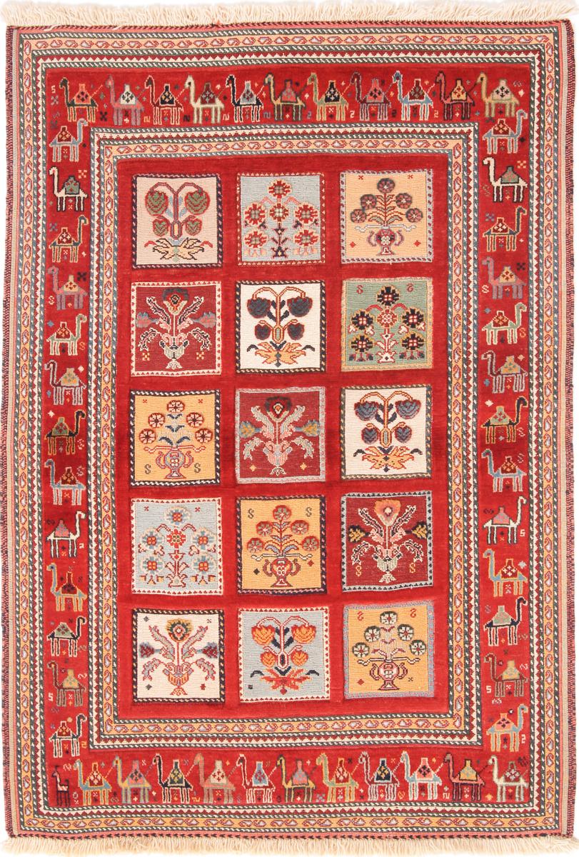 Tapete persa Kilim Soozani Nimbaft 148x102 148x102, Tapete persa Tecido à mão