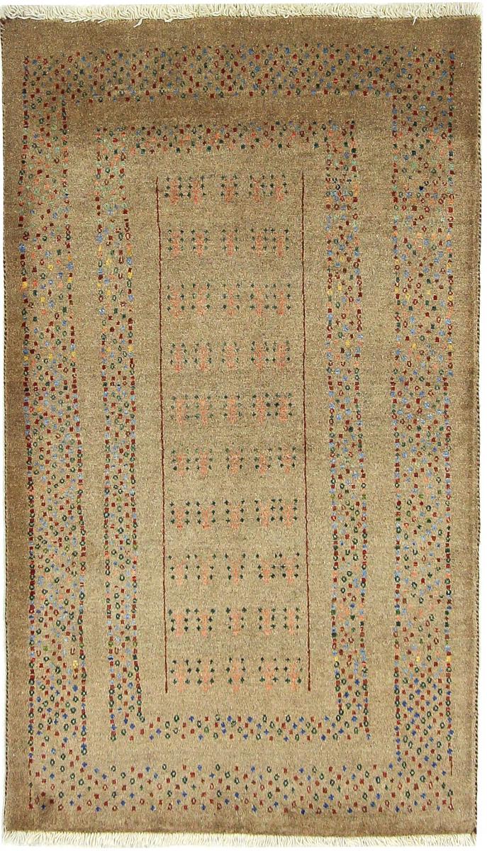 Perzsa szőnyeg Perzsa Gabbeh Loribaft 4'11"x2'11" 4'11"x2'11", Perzsa szőnyeg Kézzel csomózva