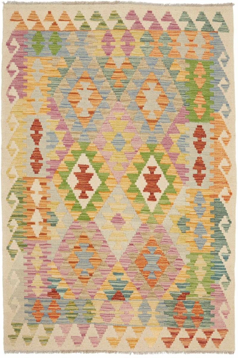 Tapete afegão Kilim Afegão 151x100 151x100, Tapete persa Tecido à mão