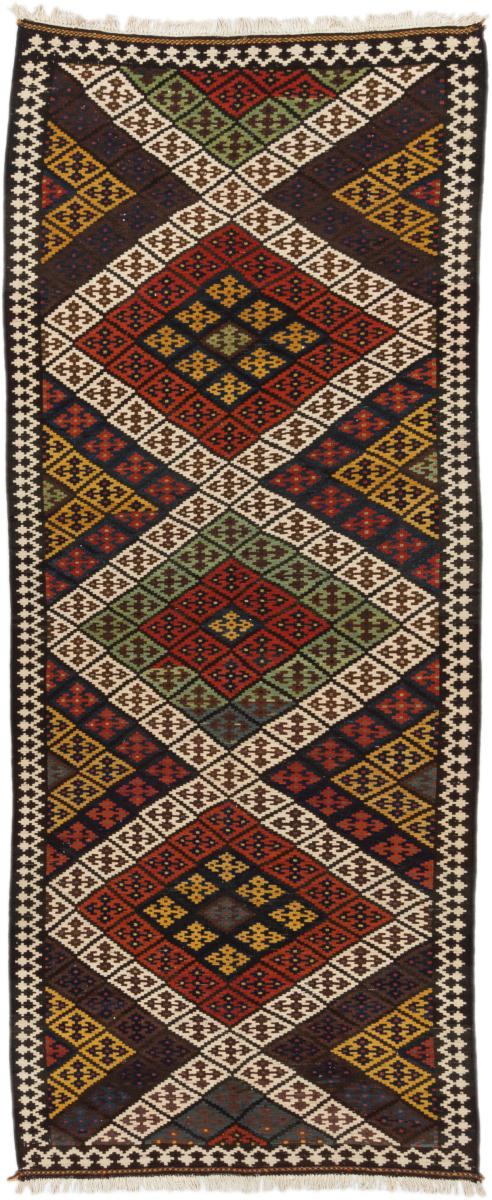 Tapete persa Kilim Fars 389x163 389x163, Tapete persa Tecido à mão