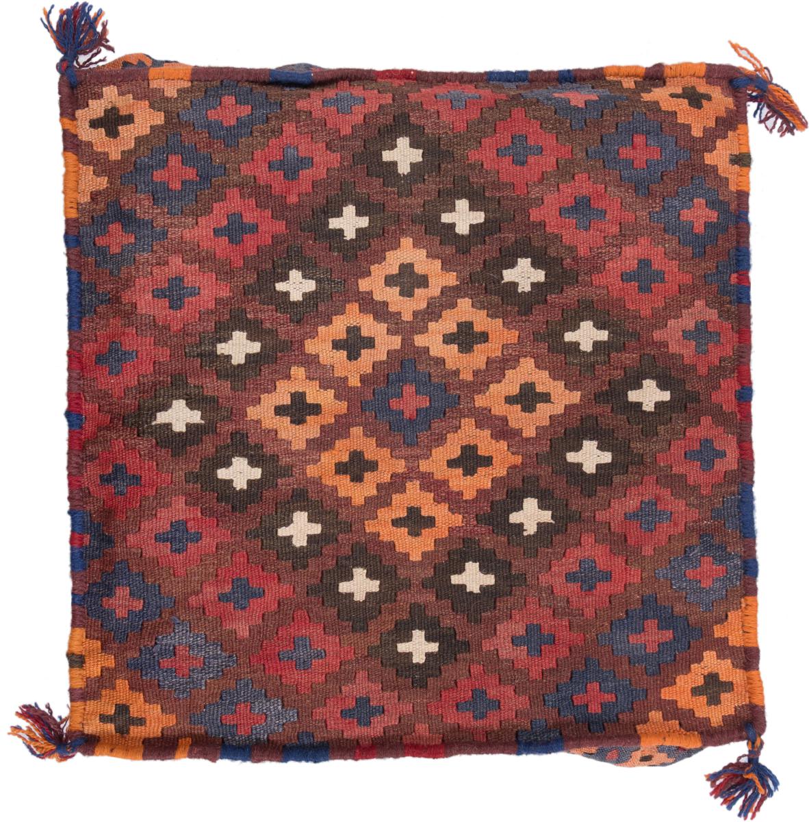 Afghansk teppe Kelim Afghan Putevar 40x40 40x40, Persisk teppe Knyttet for hånd