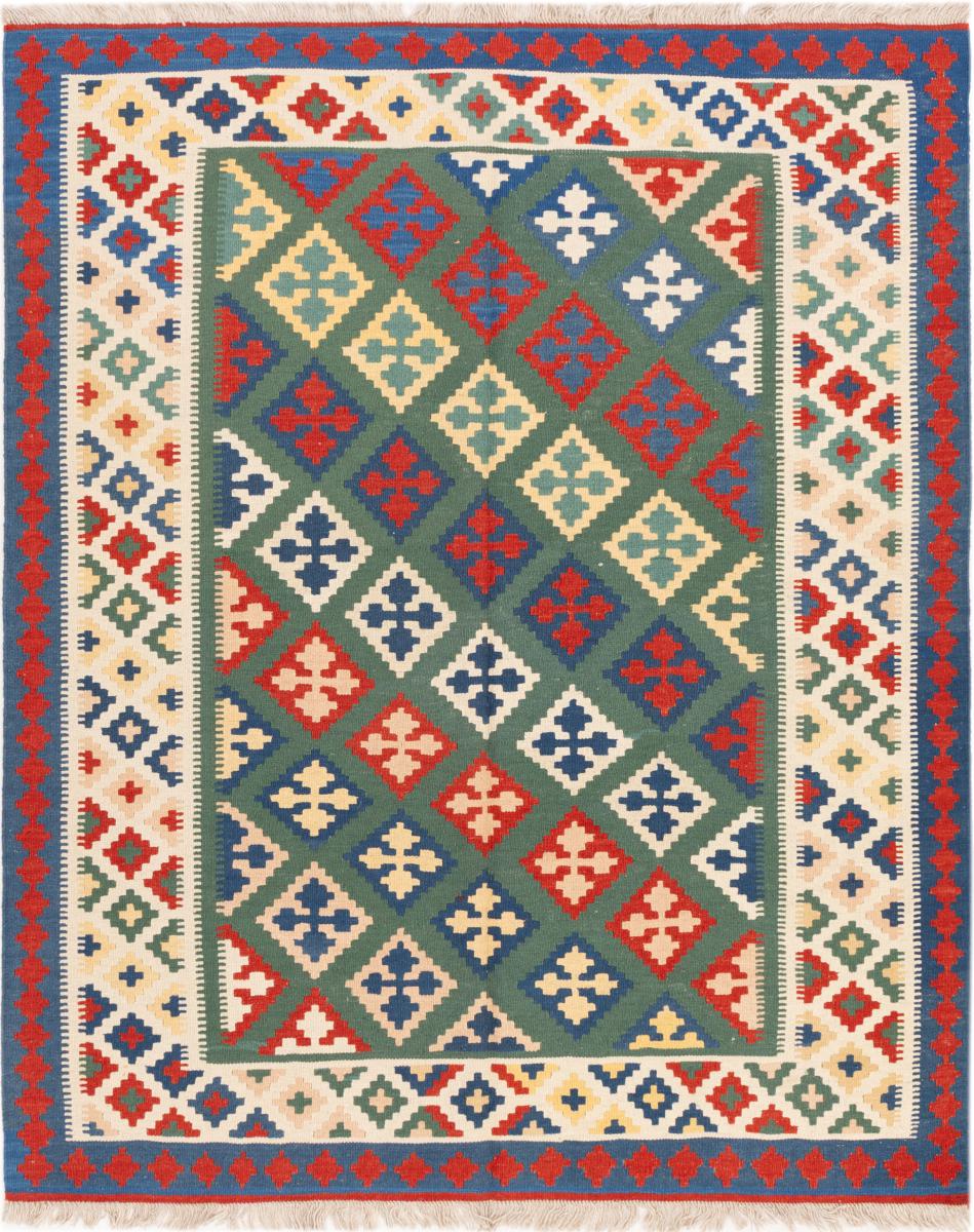 Persian rug Kilim Fars Ghashghai 196x160 196x160, Persian rug Handwoven
