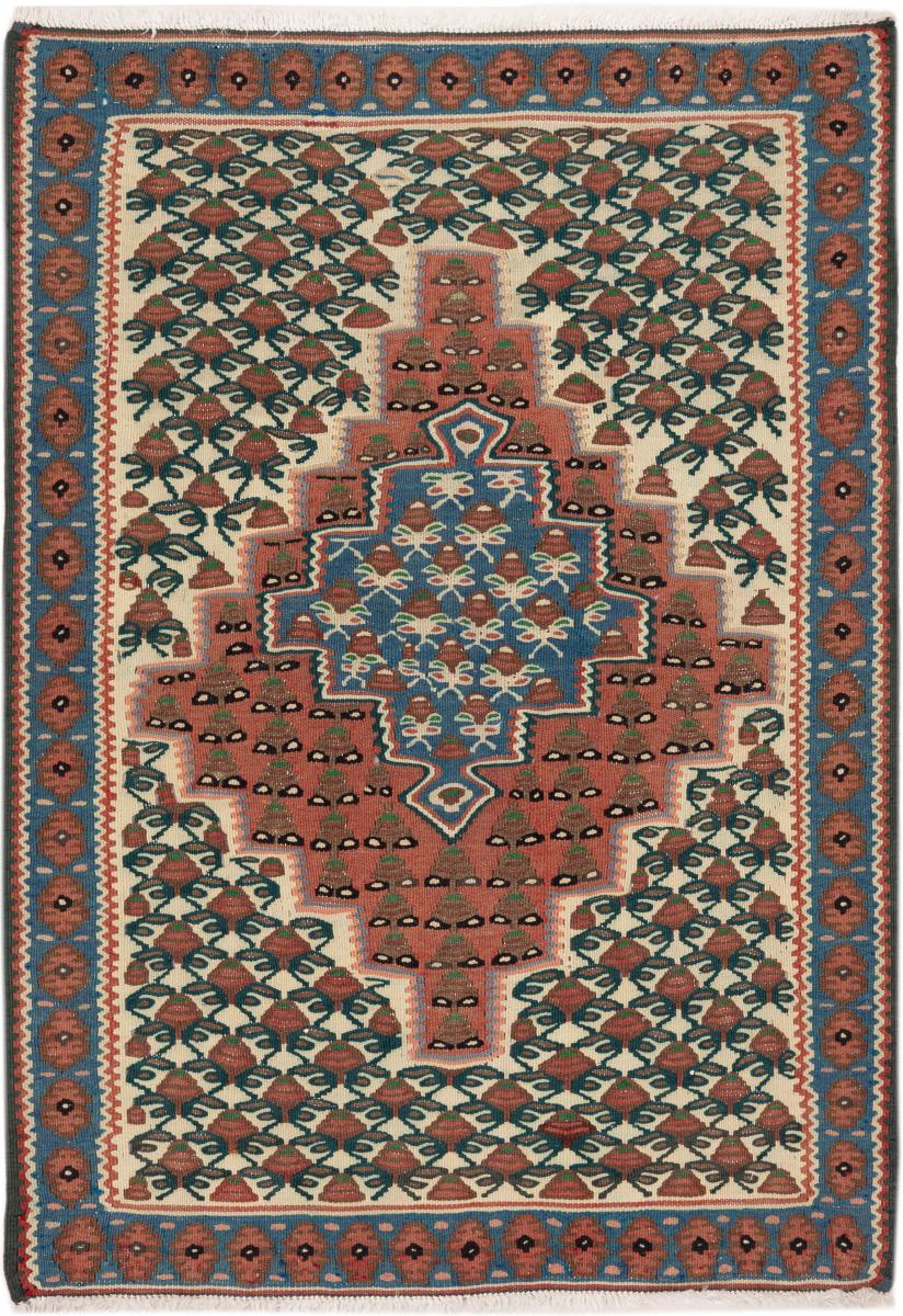 Tapete persa Kilim Senneh 111x75 111x75, Tapete persa Atado à mão