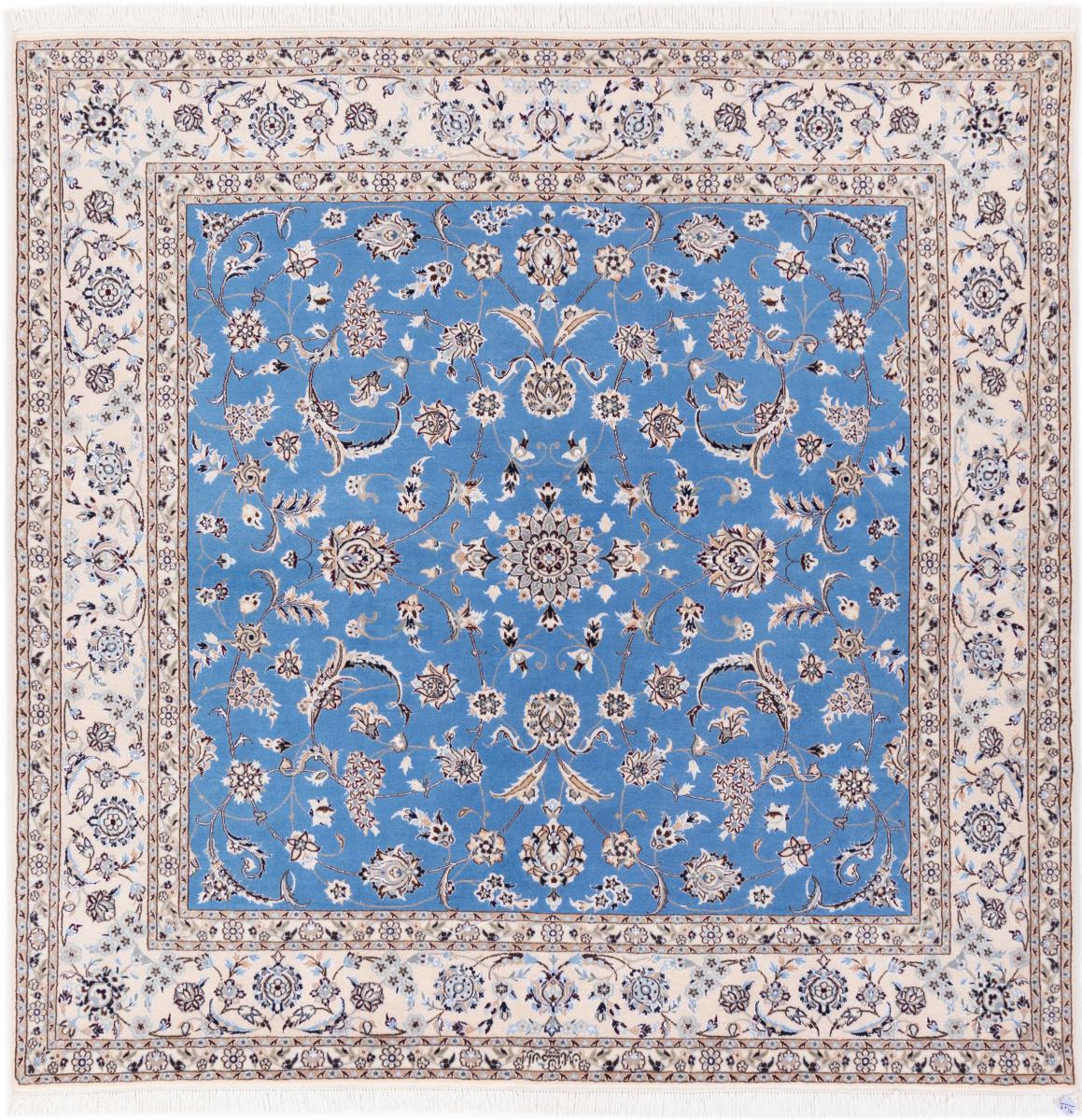 Persian rug Nain 6La 203x206 203x206, Persian rug Hand-knotted