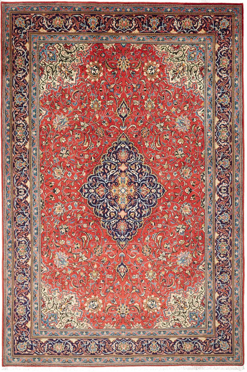 Tapis persan Sarough 331x221 331x221, Tapis persan Noué à la main