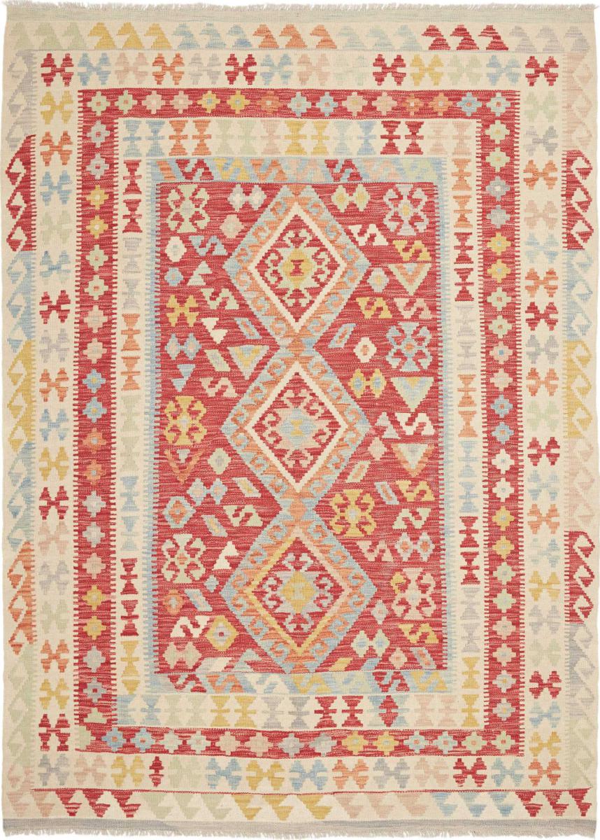 Afghaans tapijt Kilim Afghan 233x173 233x173, Perzisch tapijt Handgeweven