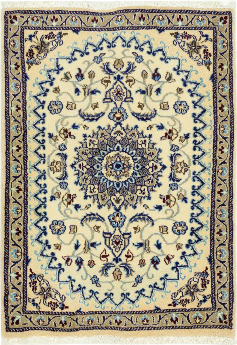 Persisk tæppe Nain 124x87 124x87, Persisk tæppe Knyttet i hånden