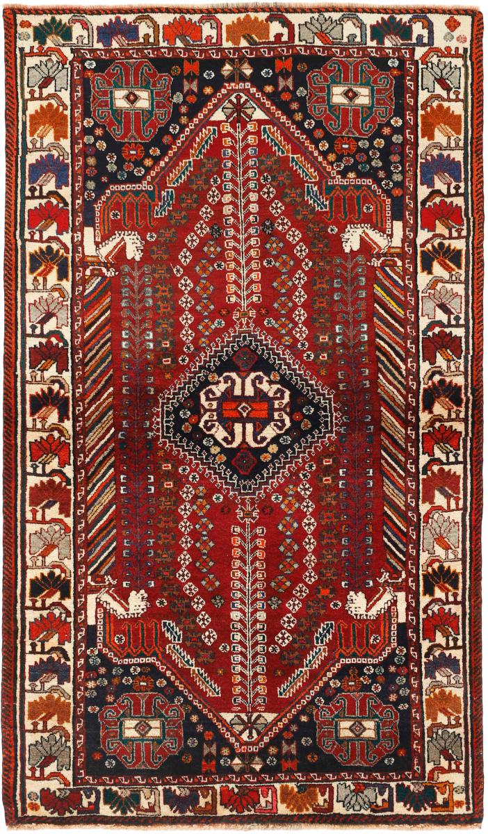 Persian Rug Ghashghai 221x126 221x126, Persian Rug Knotted by hand